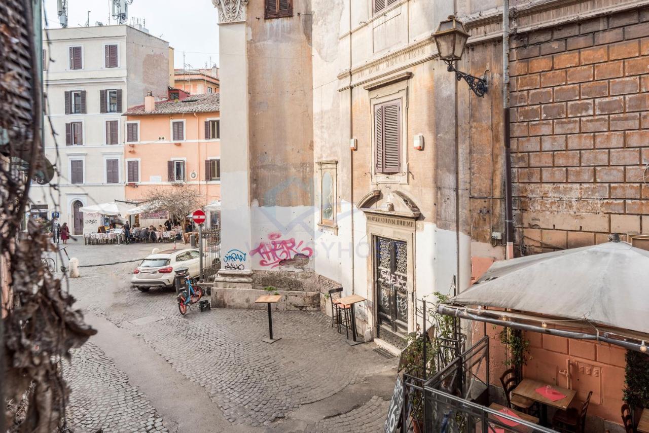 Cozy Entire Apt Close To Piazza Trilussa ローマ エクステリア 写真