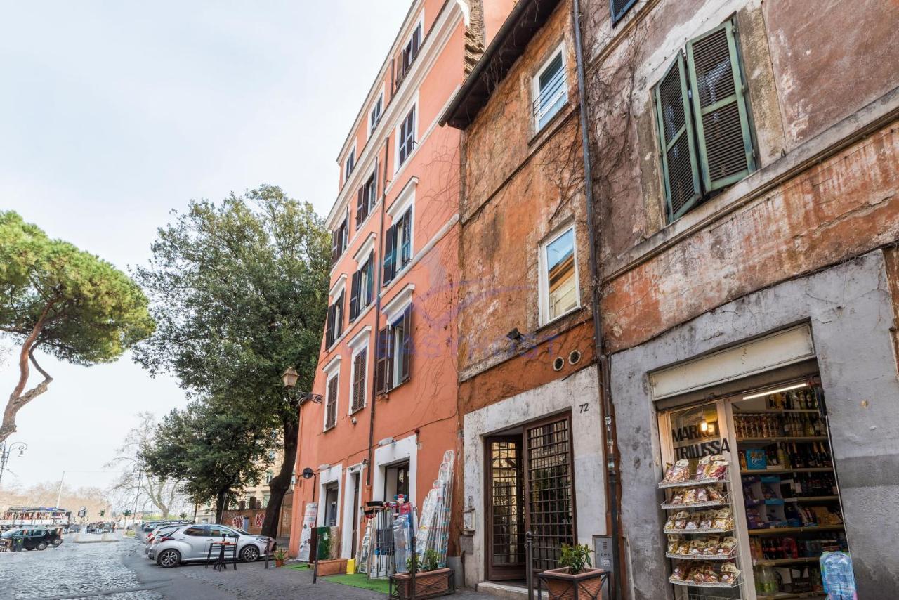 Cozy Entire Apt Close To Piazza Trilussa ローマ エクステリア 写真